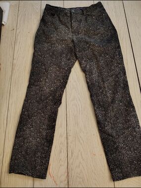 Gloria Vanderbilt Black And Grey Tapered Jeans Size 6